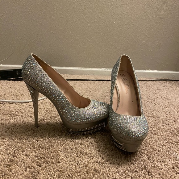 Rhinestone Pumps - Picture 1 of 1